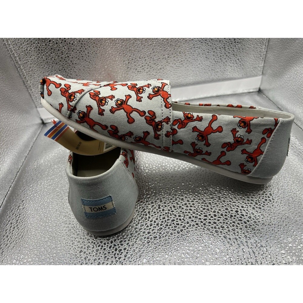 Women Toms Sesame Street Elmo Shoes Size 9